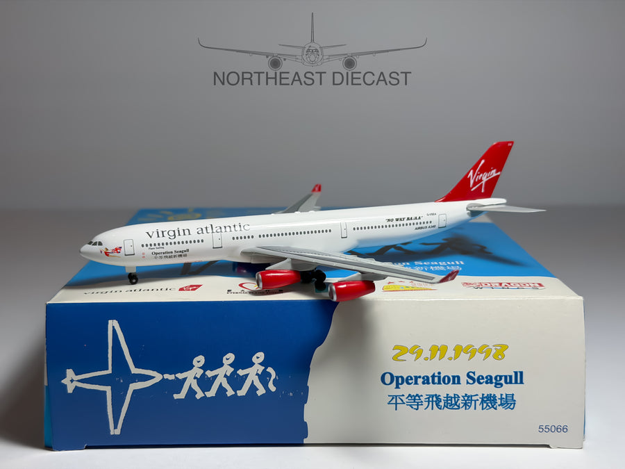 Virgin Atlantic Airbus A340-300 1:400 Dragon Wings G-VSEA (55066)