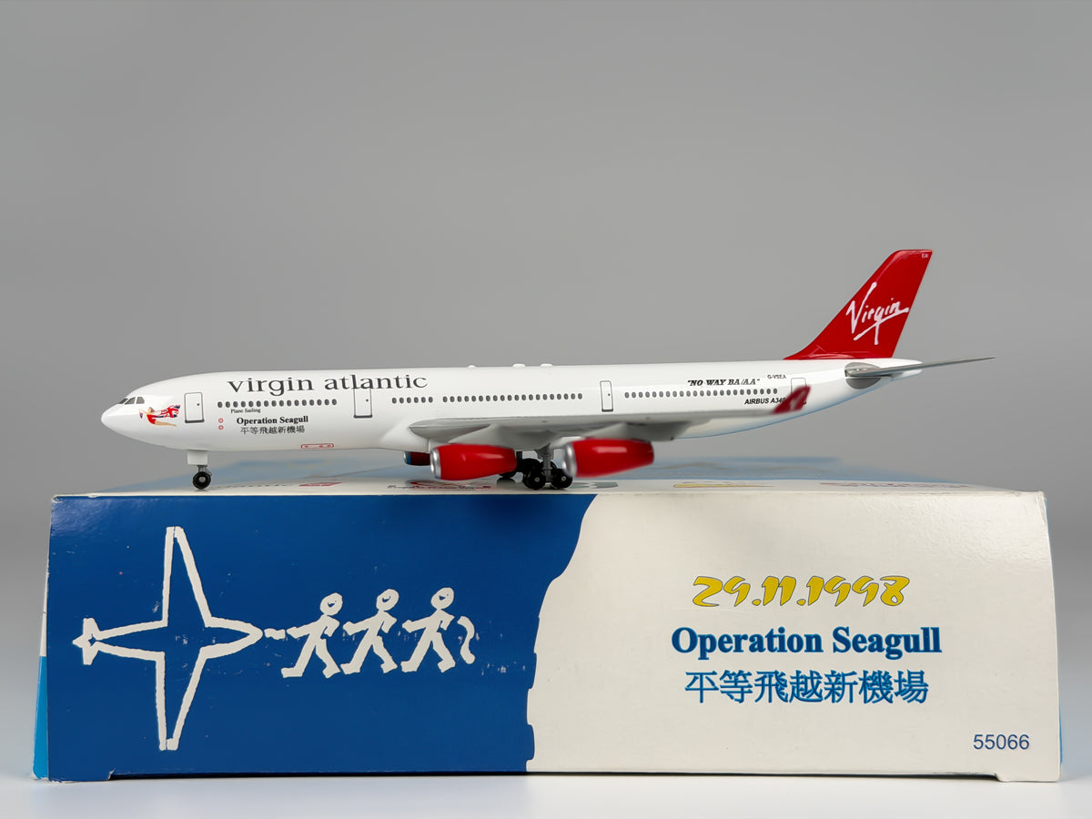 Virgin Atlantic Airbus A340-300 1:400 Dragon Wings G-VSEA (55066)