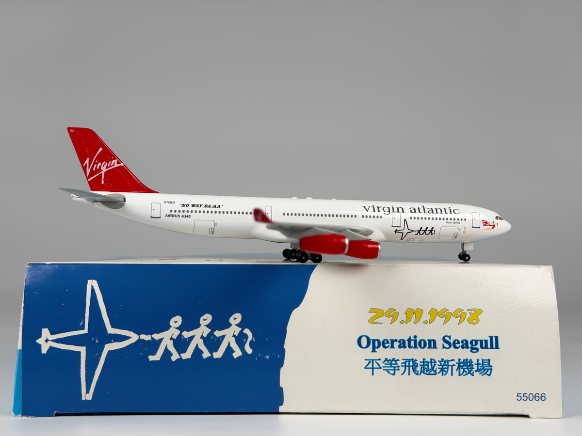 Virgin Atlantic Airbus A340-300 1:400 Dragon Wings G-VSEA (55066)