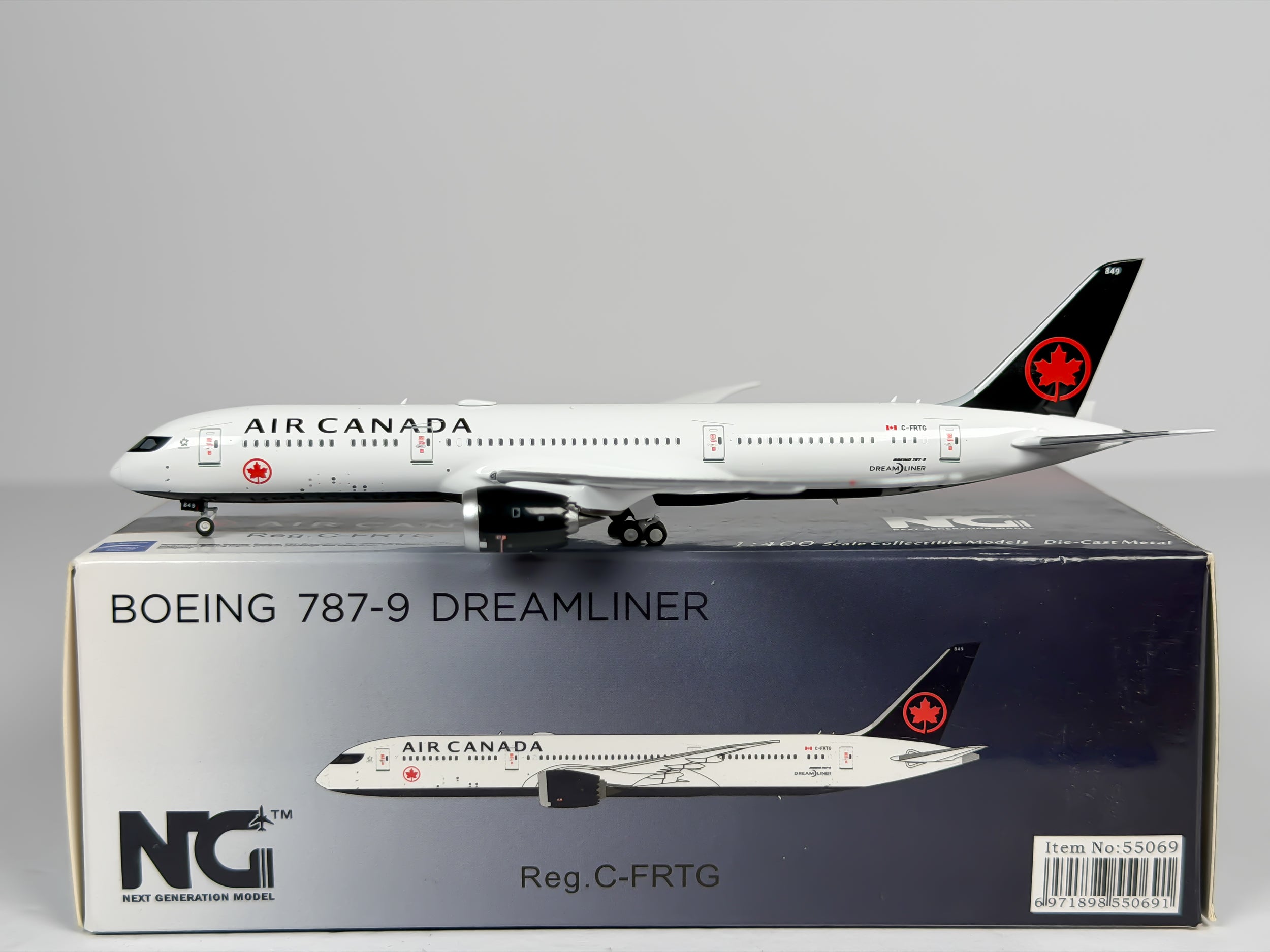 Air Canada Boeing 787-9 1:400 NG Models C-FRTG (55069)