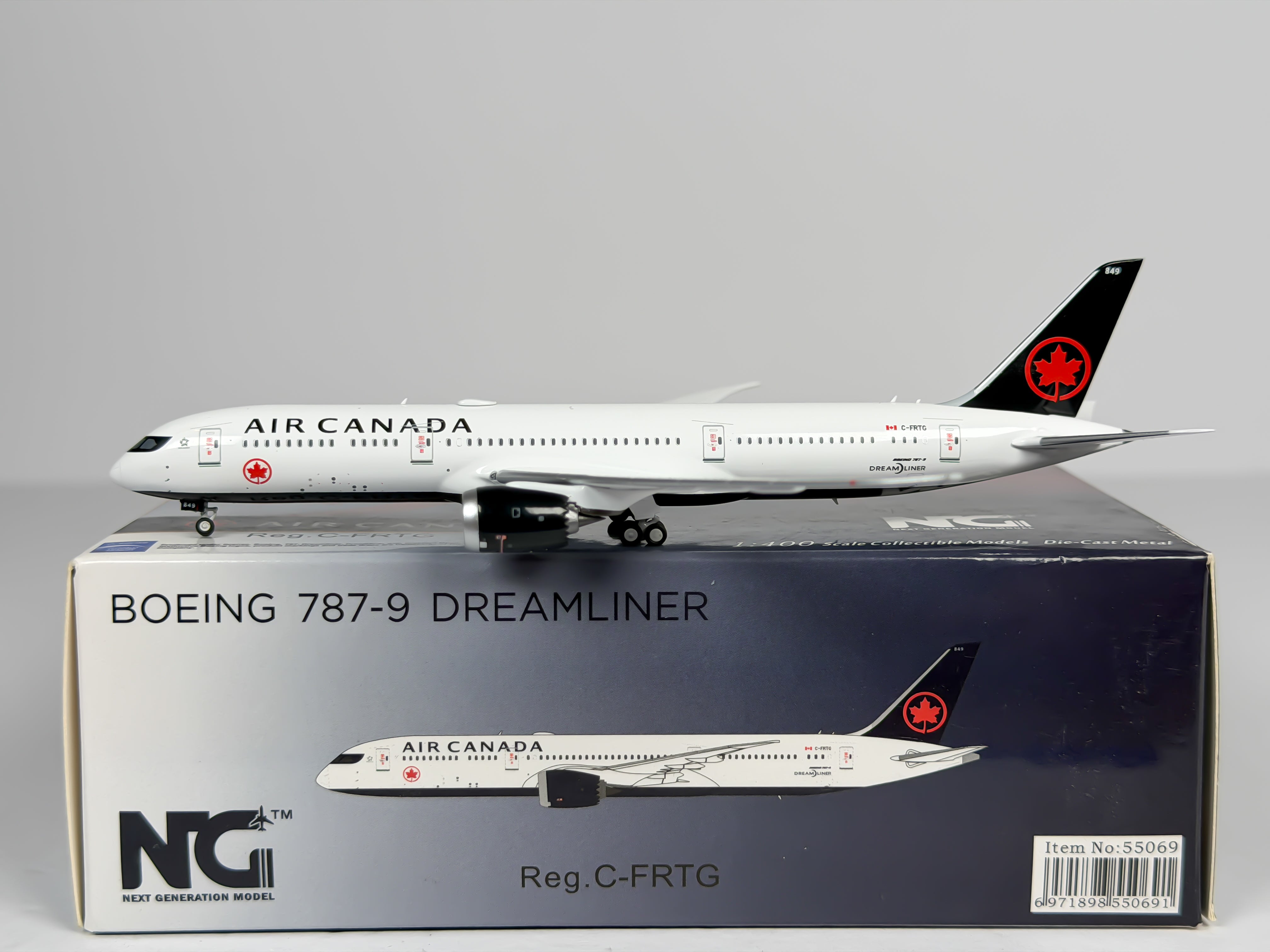 Air Canada Boeing 787-9 1:400 NG Models C-FRTG (55069)