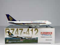 Singapore Airlines Boeing 747-400 1:400 Dragon Wings 9V-SMU (55073)