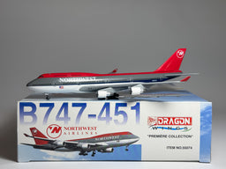 Northwest Airlines Boeing 747-400 1:400 Dragon Wings N665US (55074)