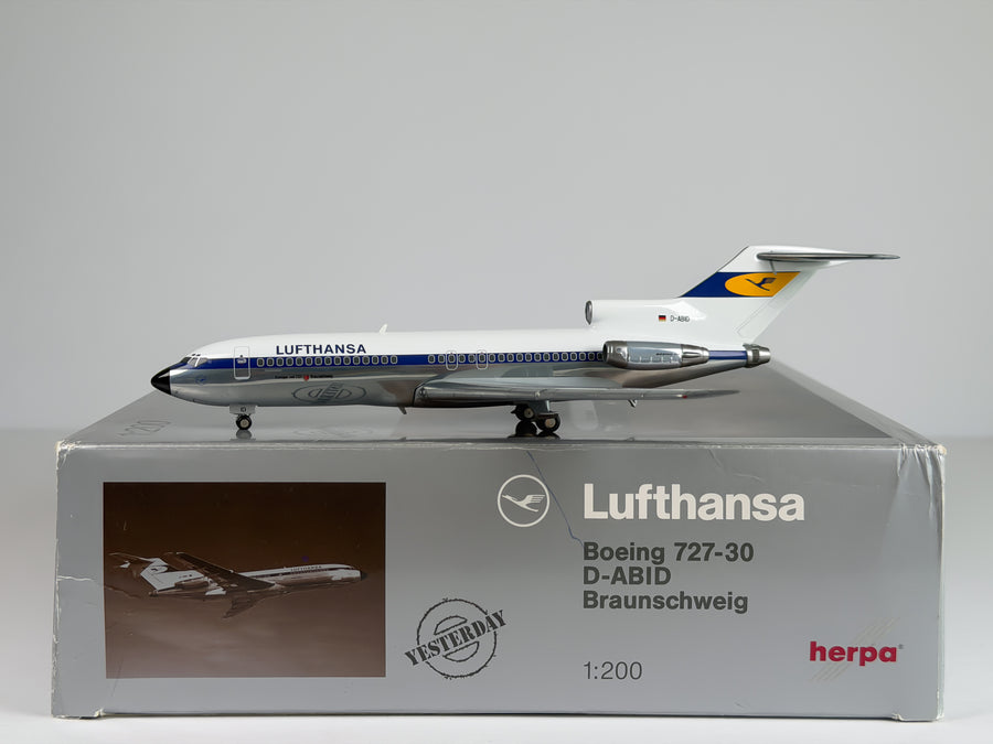 Lufthansa Boeing 727-100 1:200 Herpa D-ABID (550789)