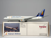 Hainan Airlines Boeing 737-800 1:200 Herpa B-2158 (550888)