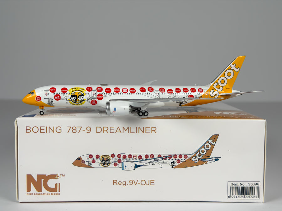 Scoot Boeing 787-9 1:400 NG Models 9V-OJE (55096)
