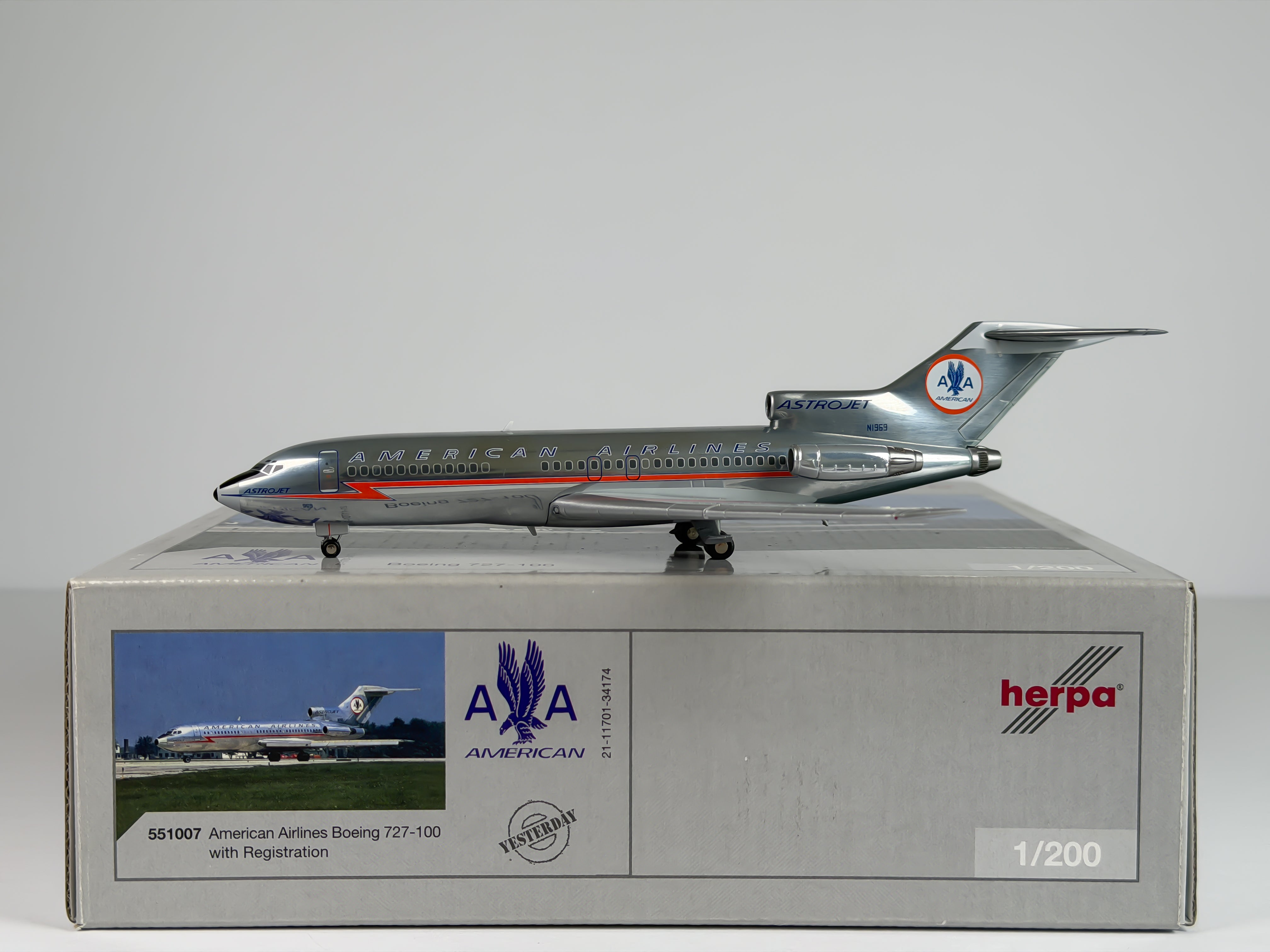 Boeing 727 Diecast Aircraft Models · Northeast Diecast