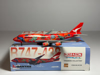 Qantas Airways Boeing 747-400 1:400 Dragon Wings VH-OJB (55100)
