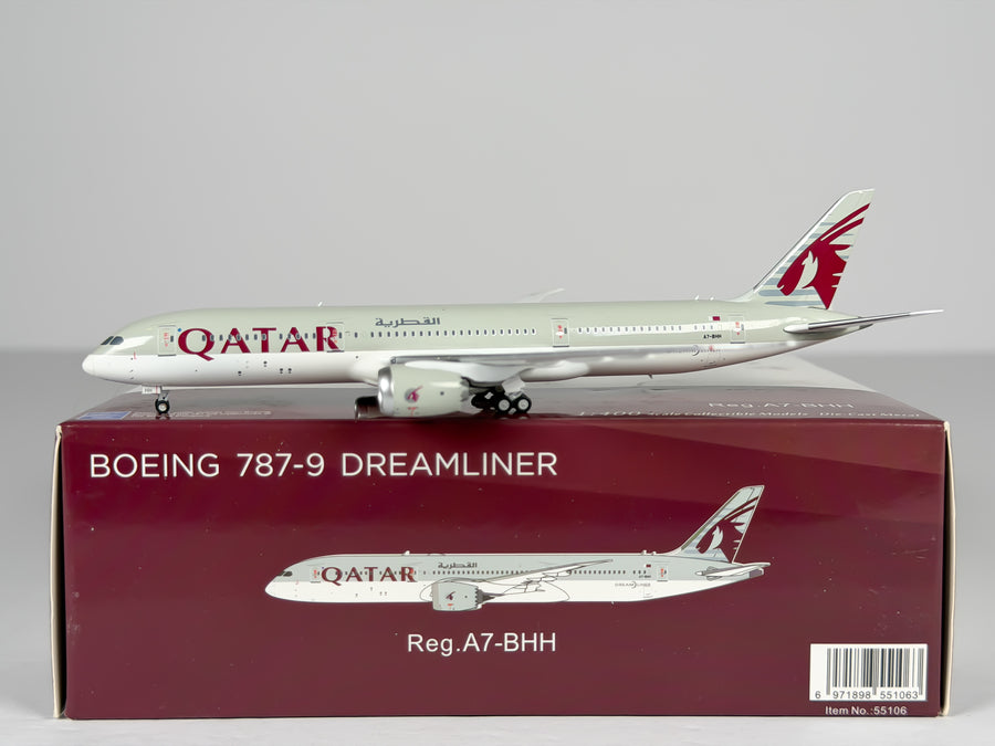 Qatar Airways Boeing 787-9 1:400 NG Models A7-BHH (55106)
