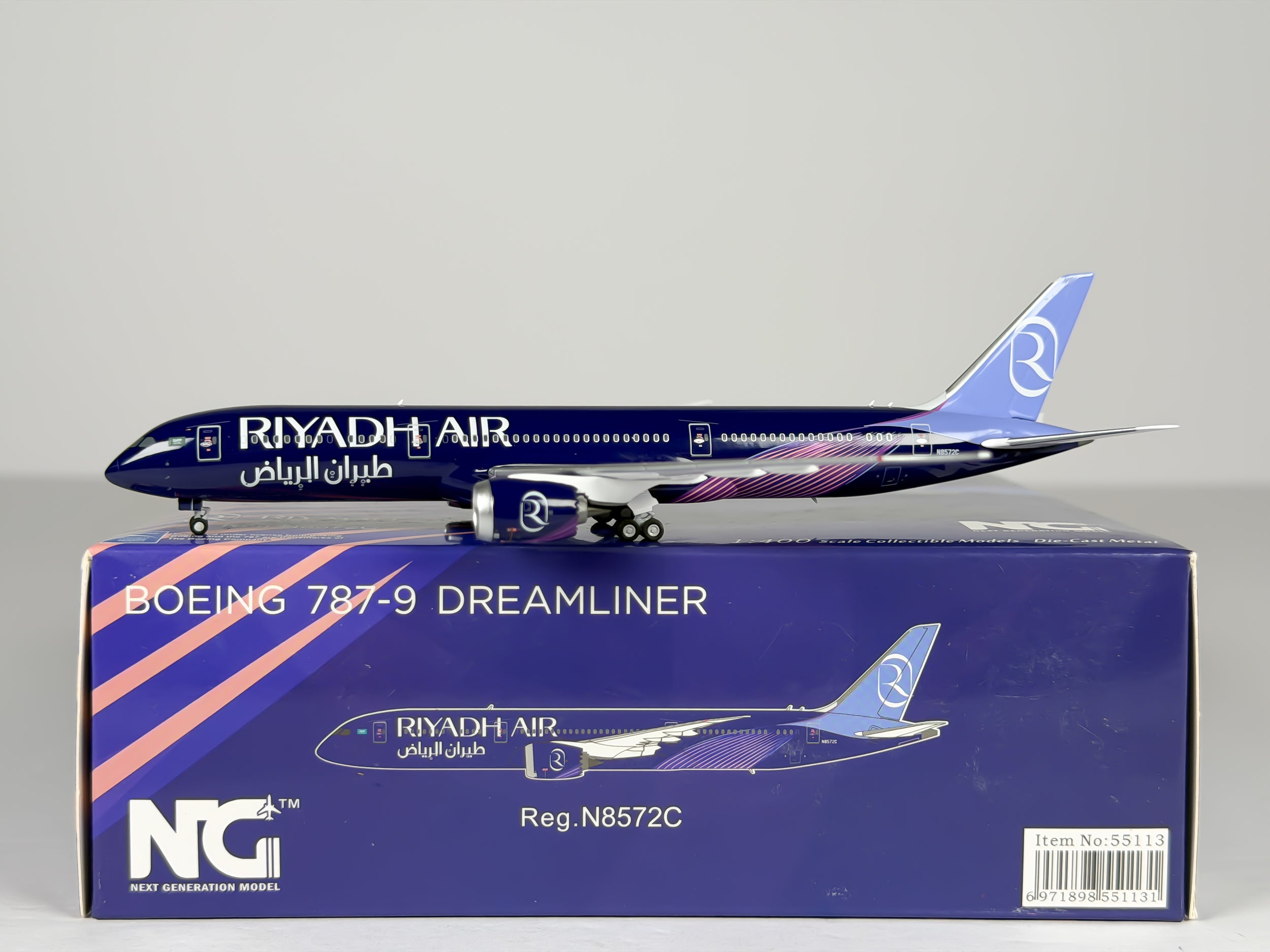 Riyadh Air Boeing 787-9 1:400 NG Models N8572C (55113)