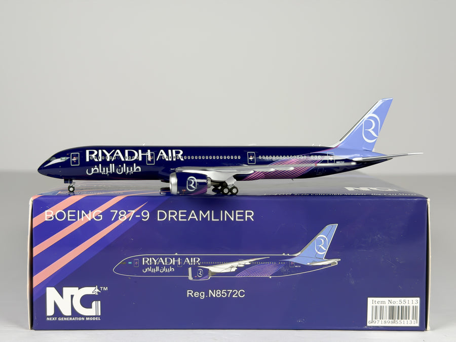 Riyadh Air Boeing 787-9 1:400 NG Models N8572C (55113)