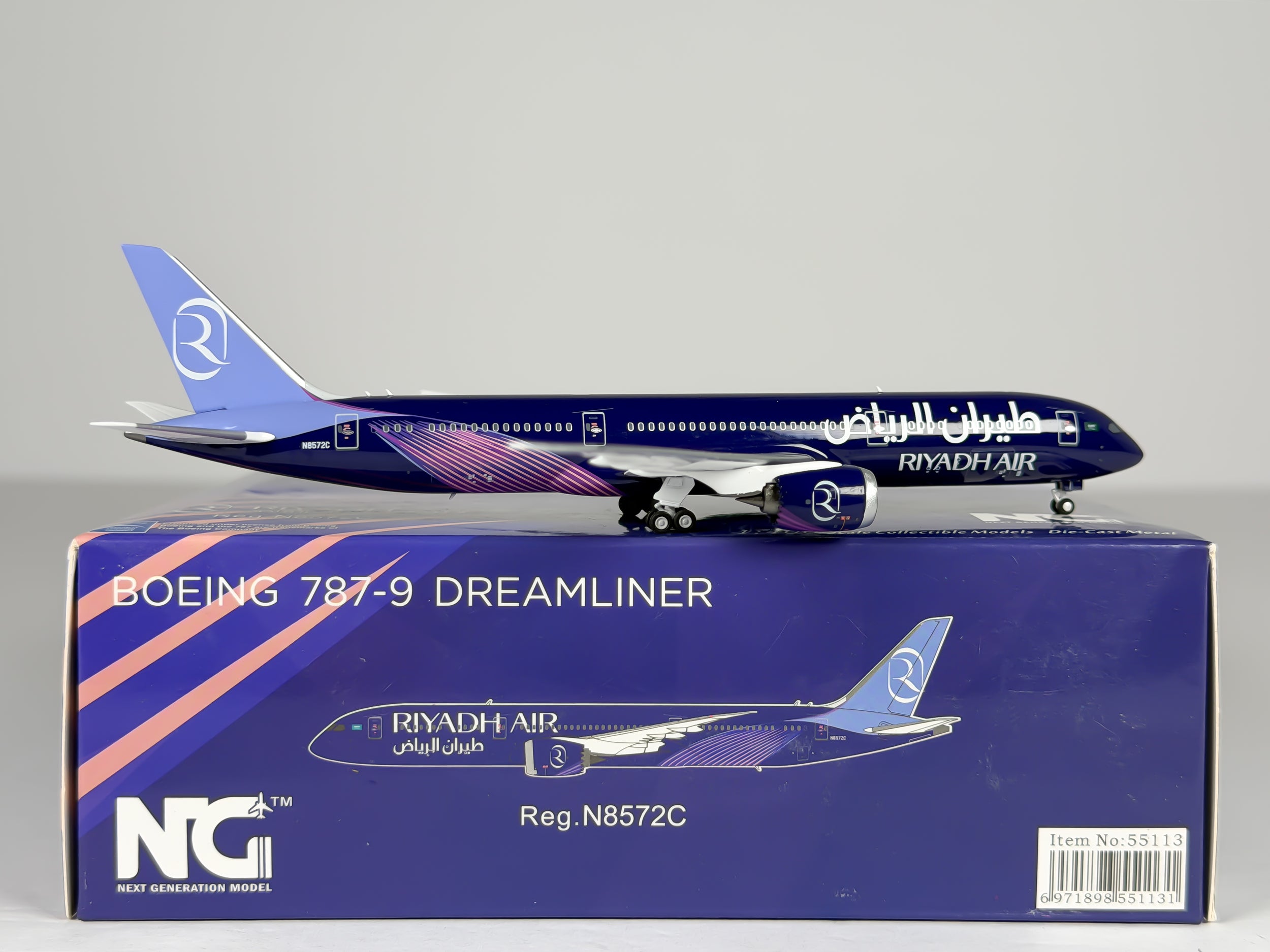 Riyadh Air Boeing 787-9 1:400 NG Models N8572C (55113)