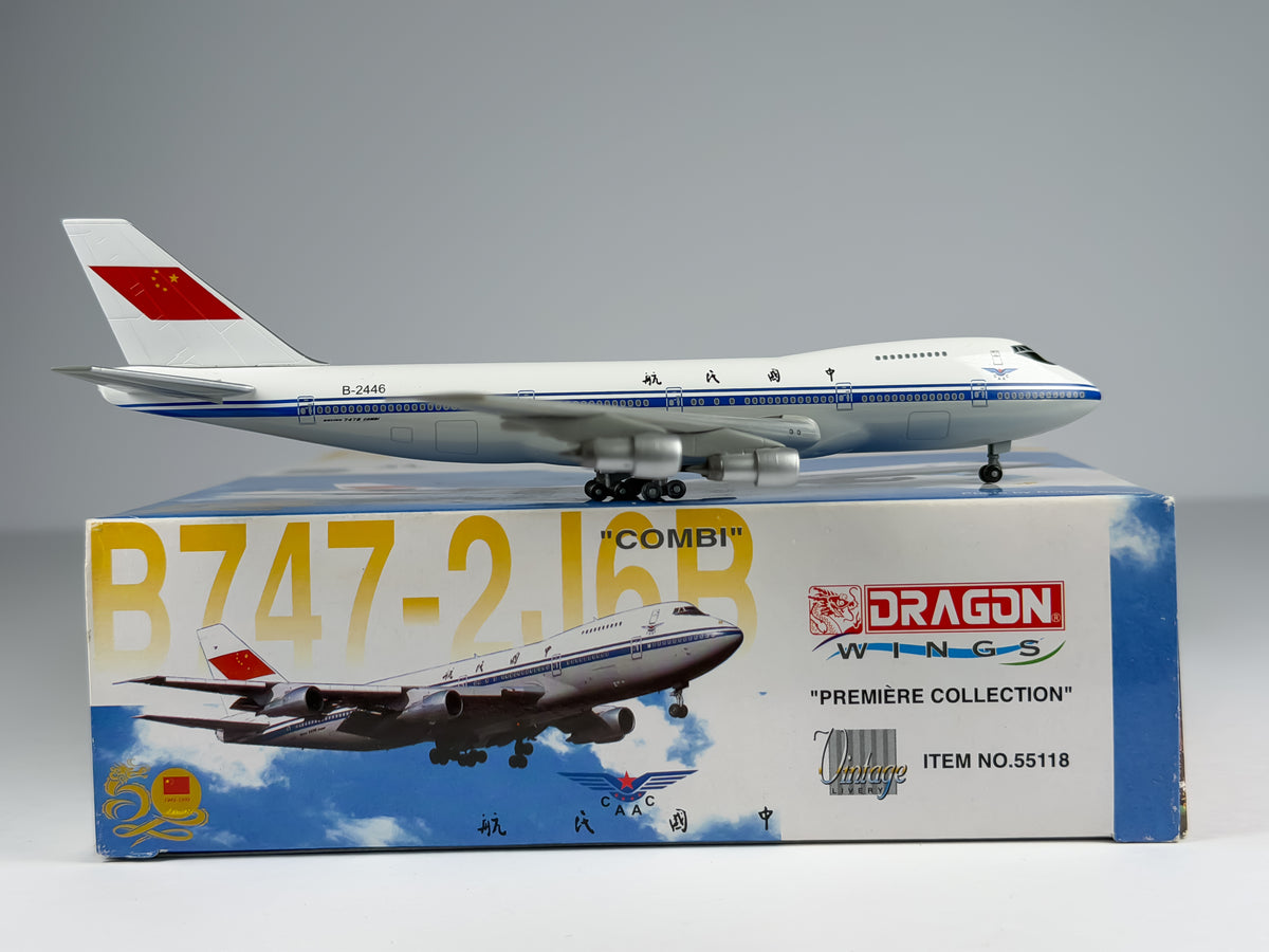 CAAC Boeing 747-200 1:400 Dragon Wings B-2446 (55118)