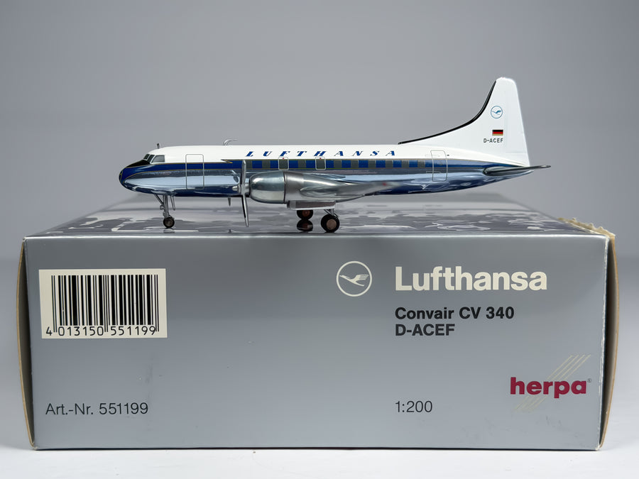 Lufthansa Convair CV-340 1:200 Herpa D-ACEF (551199)
