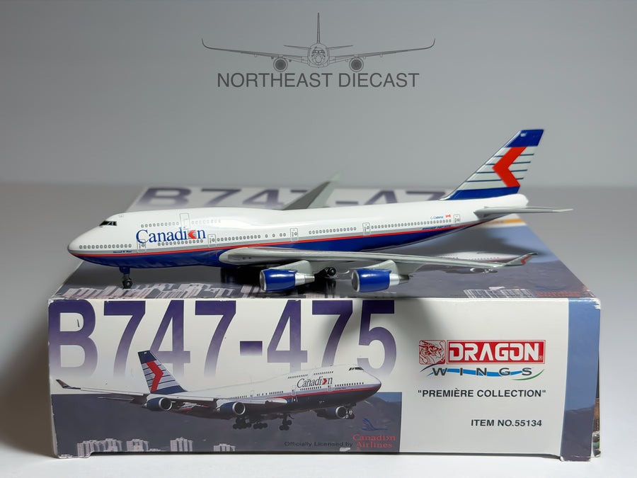 Canadian Airlines Boeing 747-400 1:400 Dragon Wings C-GMWW (55134)