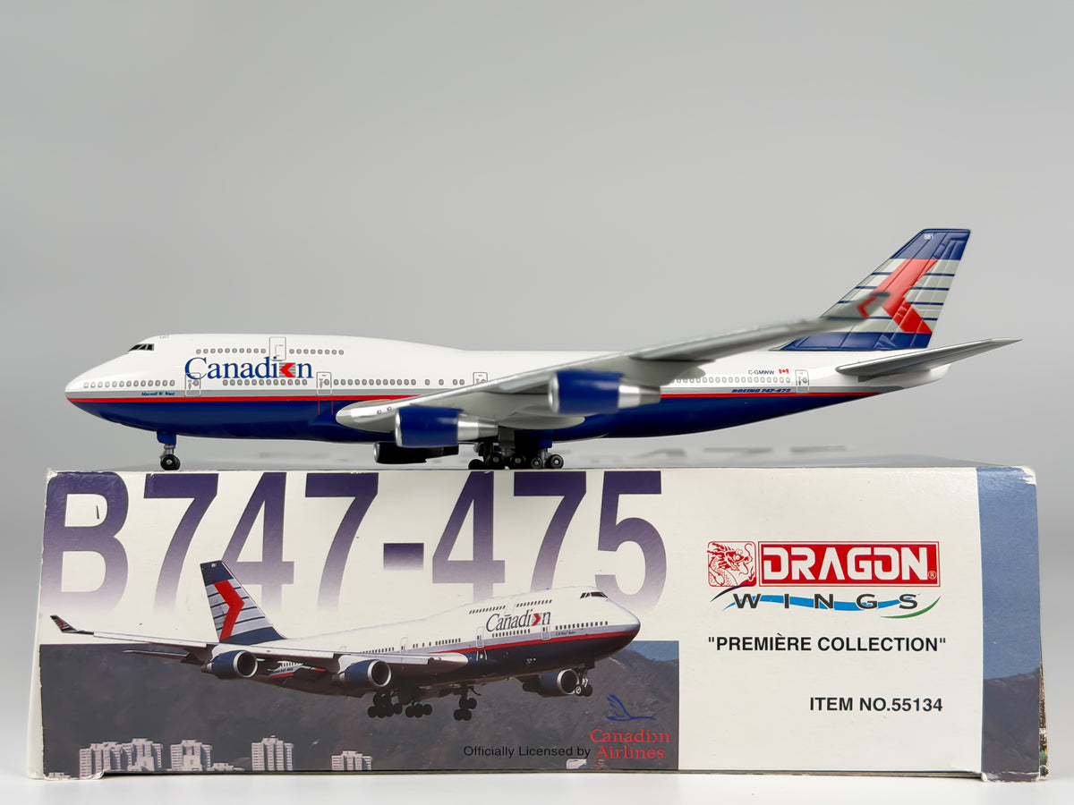 Canadian Airlines Boeing 747-400 1:400 Dragon Wings C-GMWW (55134)