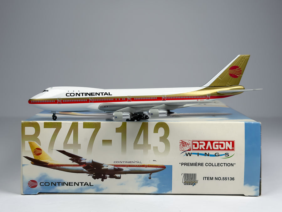 Continental Airlines Boeing 747-100 1:400 Dragon Wings N603PE (55136)