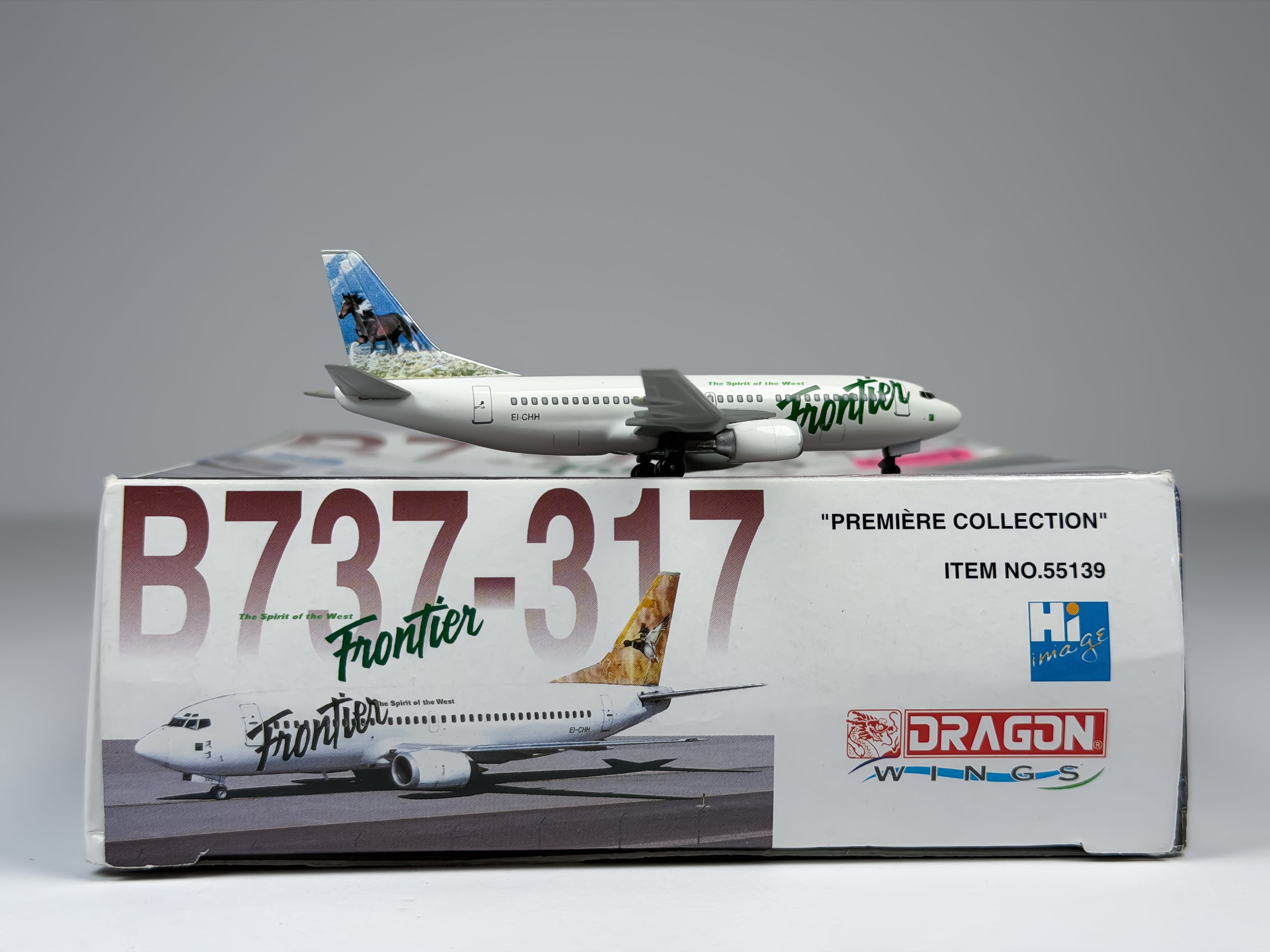 Frontier Airlines Boeing 737-300 1:400 Dragon Wings EI-CHH (55139)