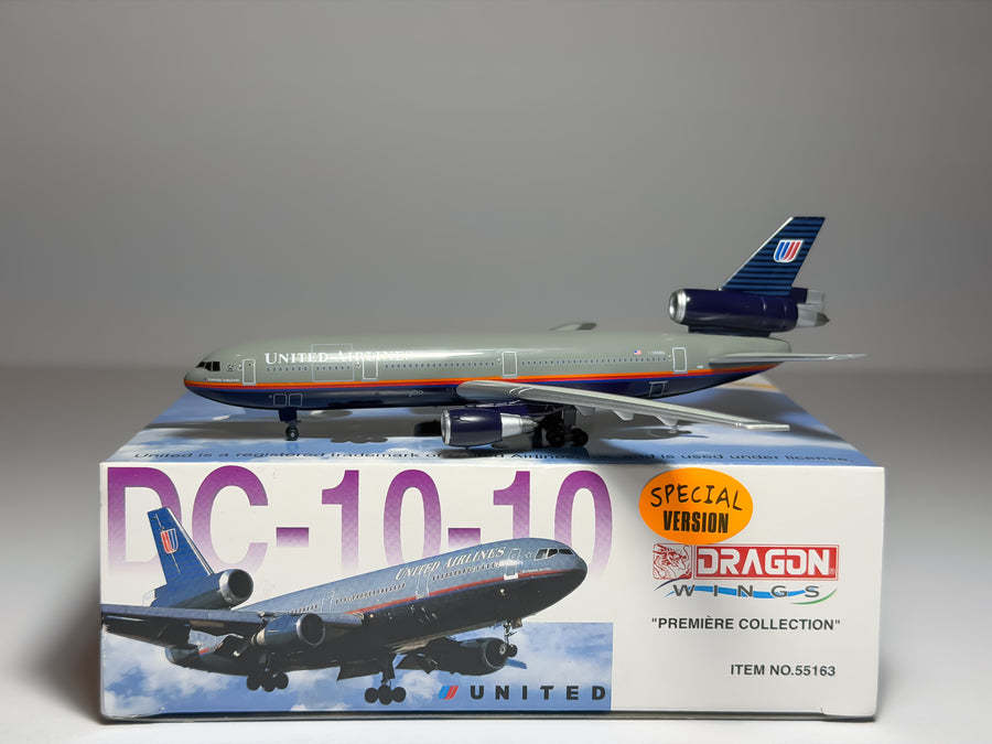 United Airlines McDonnell Douglas DC-10-30 1:400 Dragon Wings N1856U (55163)