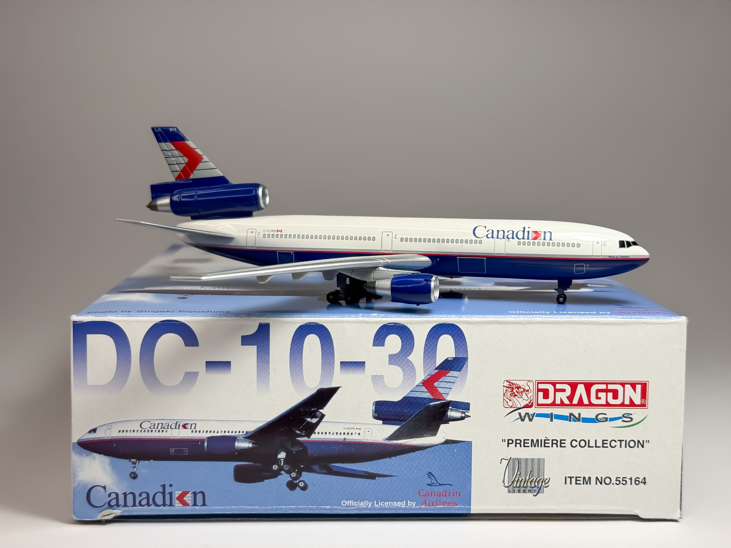Canadian Airlines McDonnell Douglas DC-10-30 1:400 Dragon Wings C-FCRD (55164)