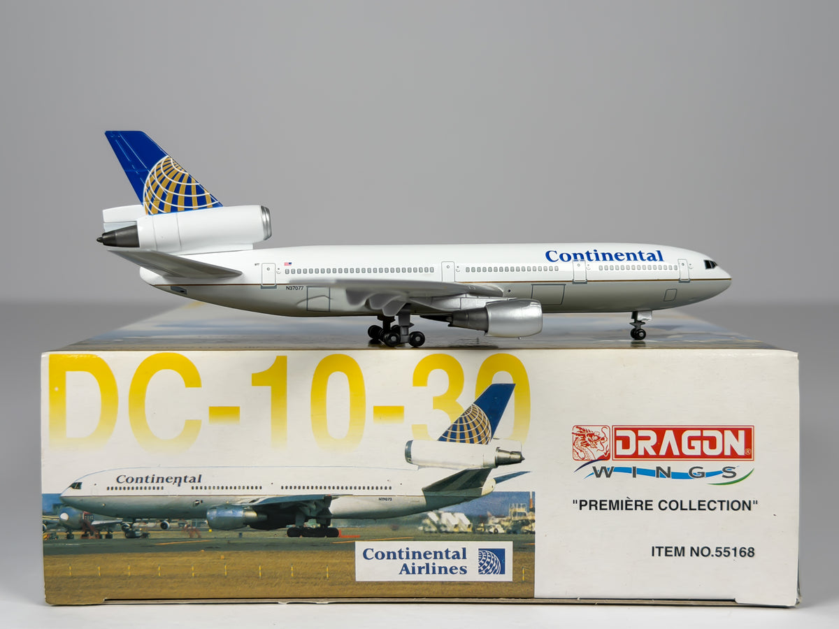 Continental Airlines McDonnell Douglas DC-10-30 1:400 Dragon Wings N37077 (55168)