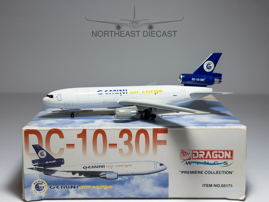 Gemini Air Cargo McDonnell Douglas DC-10-30F 1:400 Dragon Wings N608GC (55171)