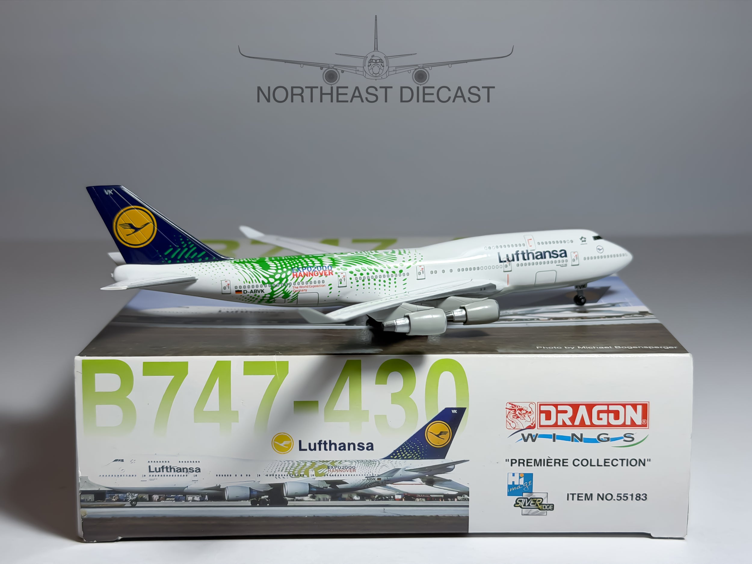 Lufthansa Boeing 747-400 1:400 Dragon Wings D-ABVK (55183)