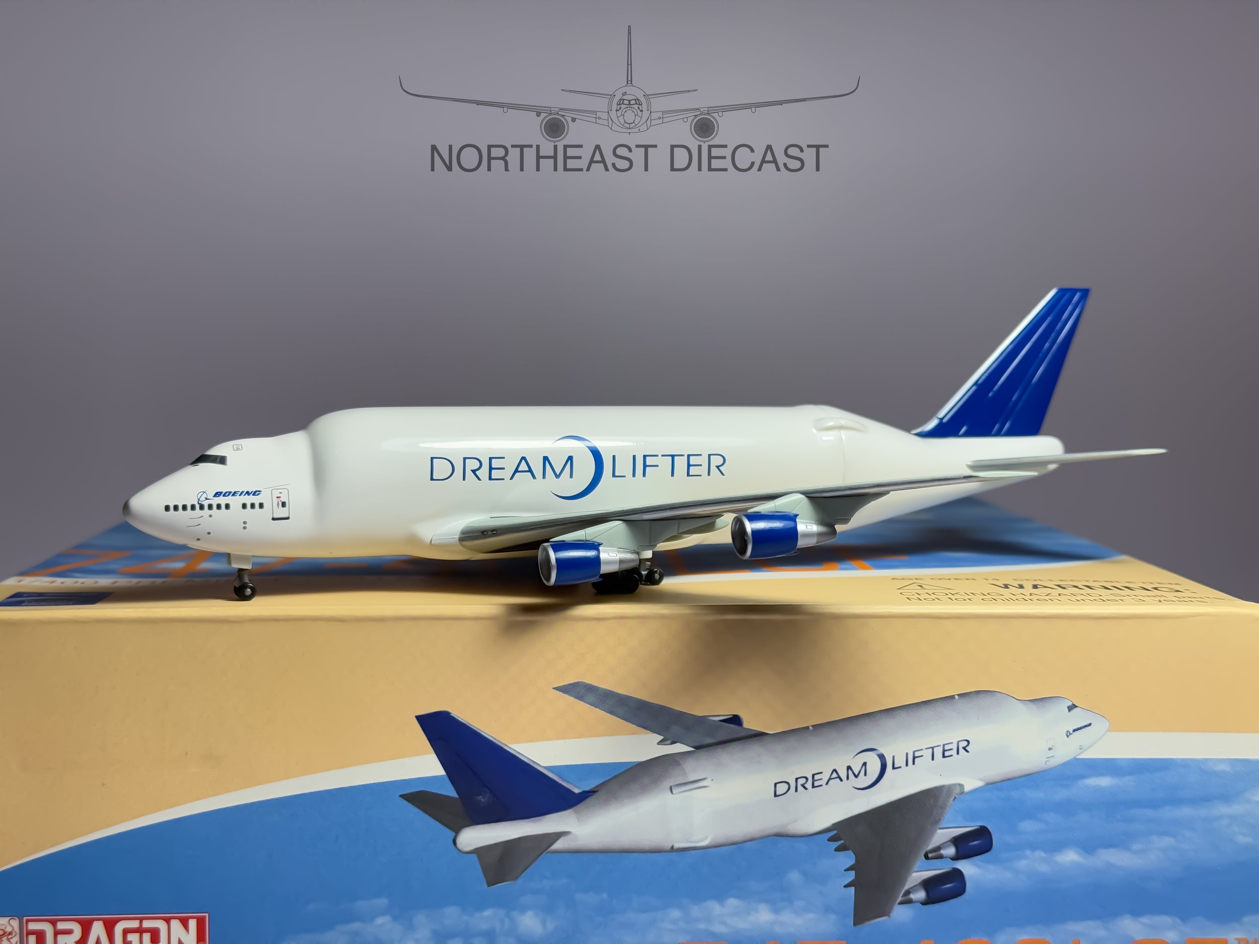 Dreamlifter Boeing 747LCF Dreamlifter 1:400 Dragon Wings N780BA (55196)