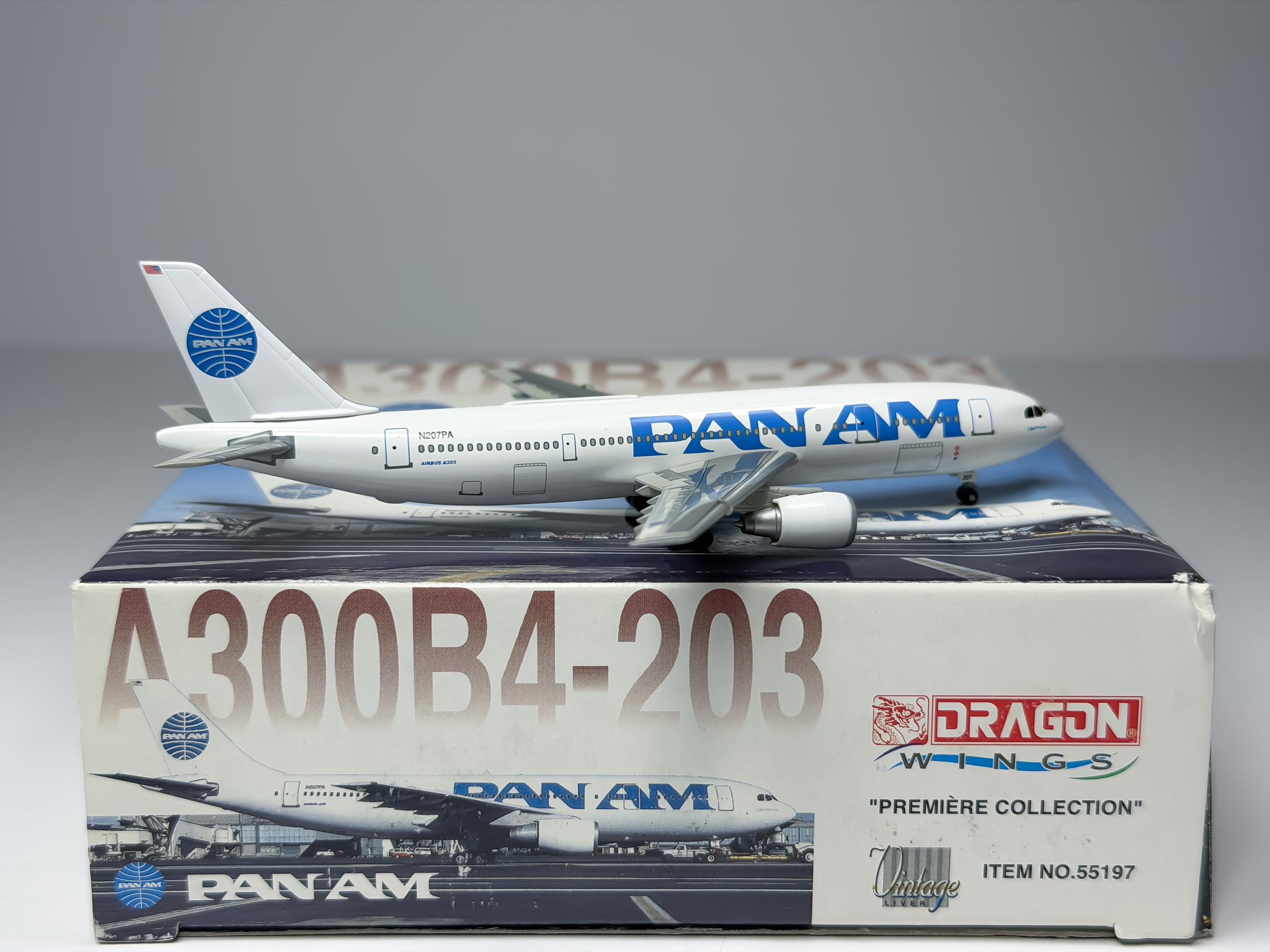Pan American Airbus A300 1:400 Dragon Wings N207PA (55197)