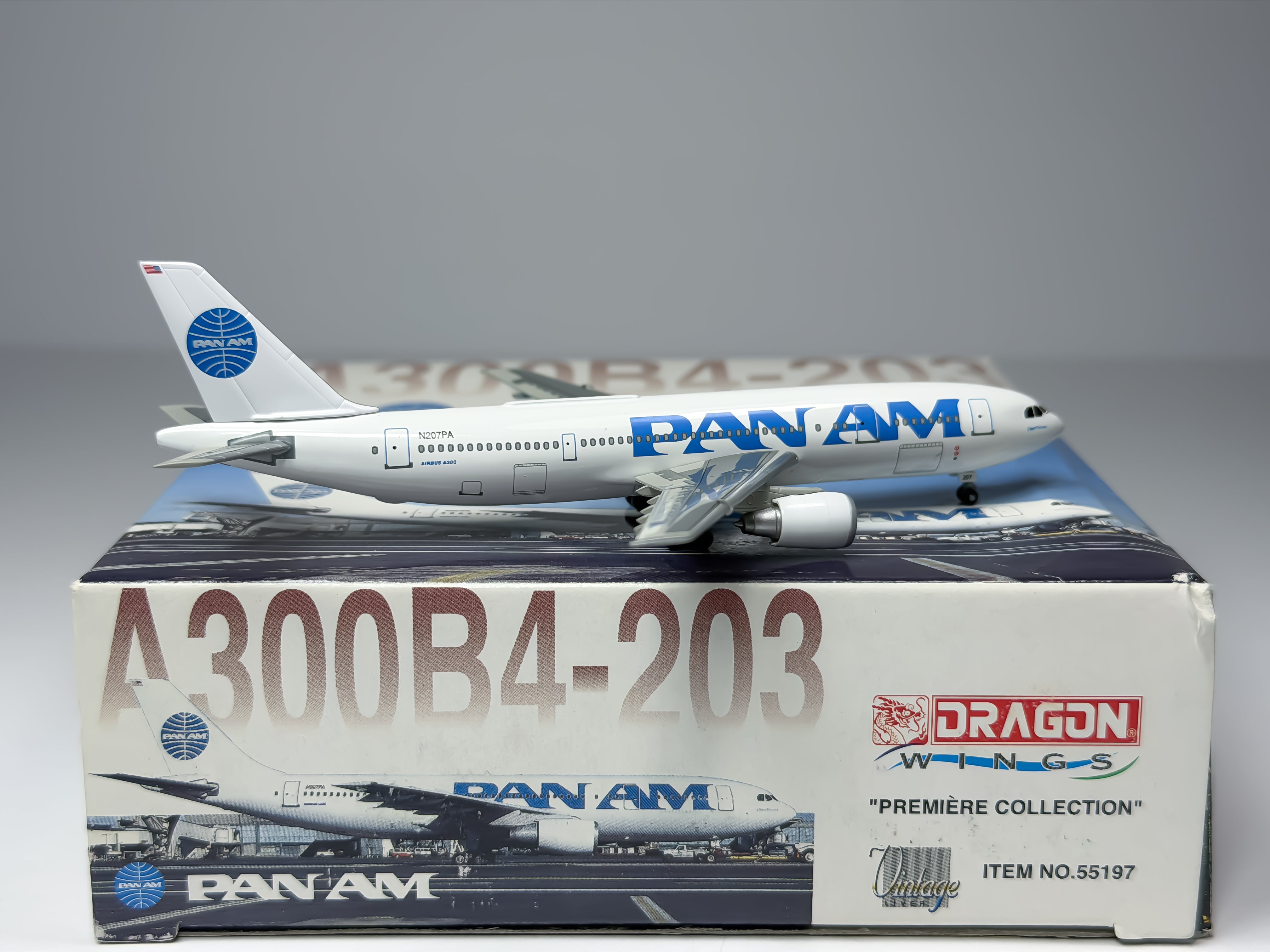 Pan American Airbus A300 1:400 Dragon Wings N207PA (55197)