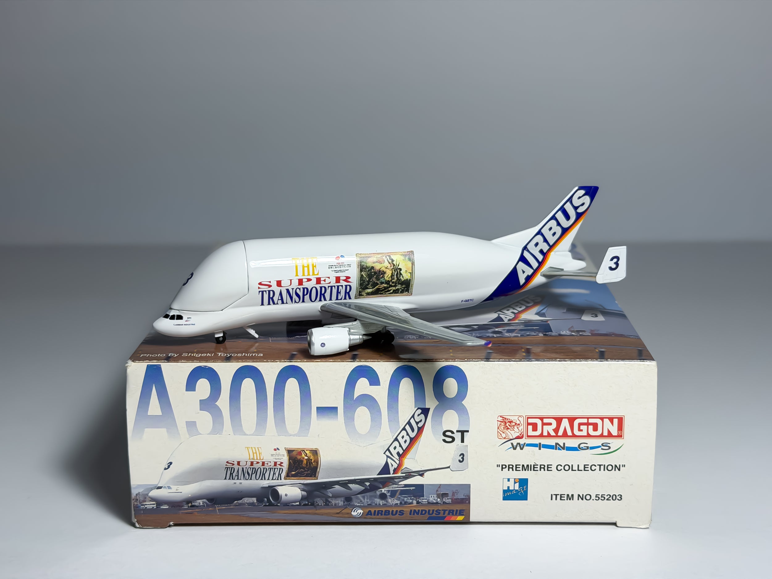 Airbus House Airbus A300ST (Beluga) 1:400 Dragon Wings F-GSTC (55203)