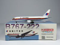 United Airlines Boeing 767-200 1:400 Dragon Wings N610UA (55204)
