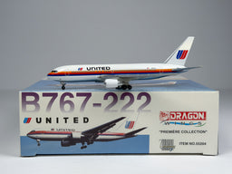 United Airlines Boeing 767-200 1:400 Dragon Wings N610UA (55204)