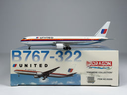 United Airlines Boeing 767-300 1:400 Dragon Wings N652UA (55205)