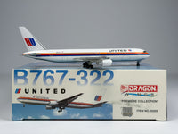 United Airlines Boeing 767-300 1:400 Dragon Wings N652UA (55205)