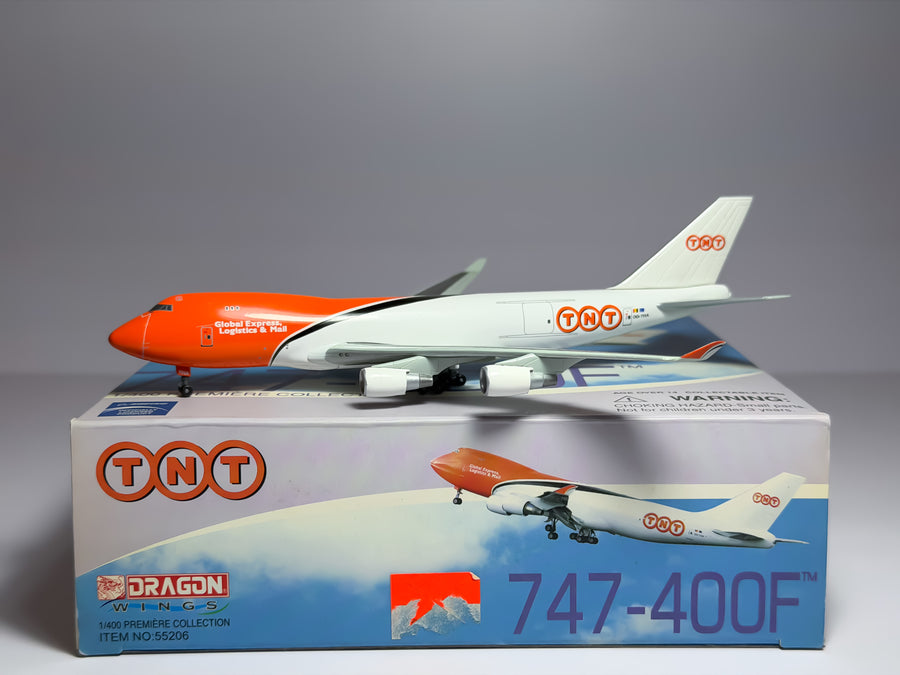 TNT Airways Boeing 747-400F 1:400 Dragon Wings OO-THA (55206)