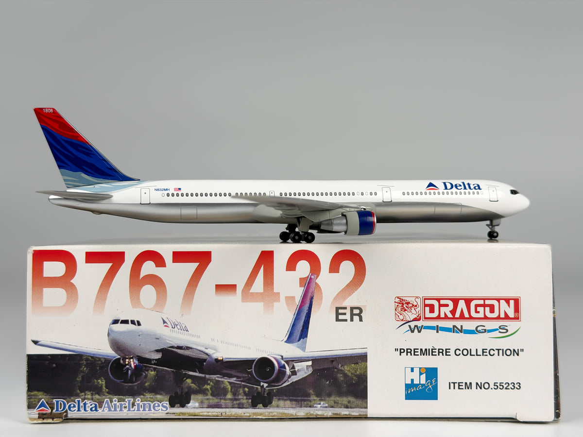 Delta Air Lines Boeing 767-400 1:400 Dragon Wings N832MH (55233)