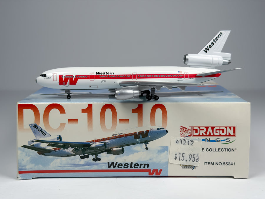 Western Airlines McDonnell Douglas DC-10-10 1:400 Dragon Wings N909WA (55241)