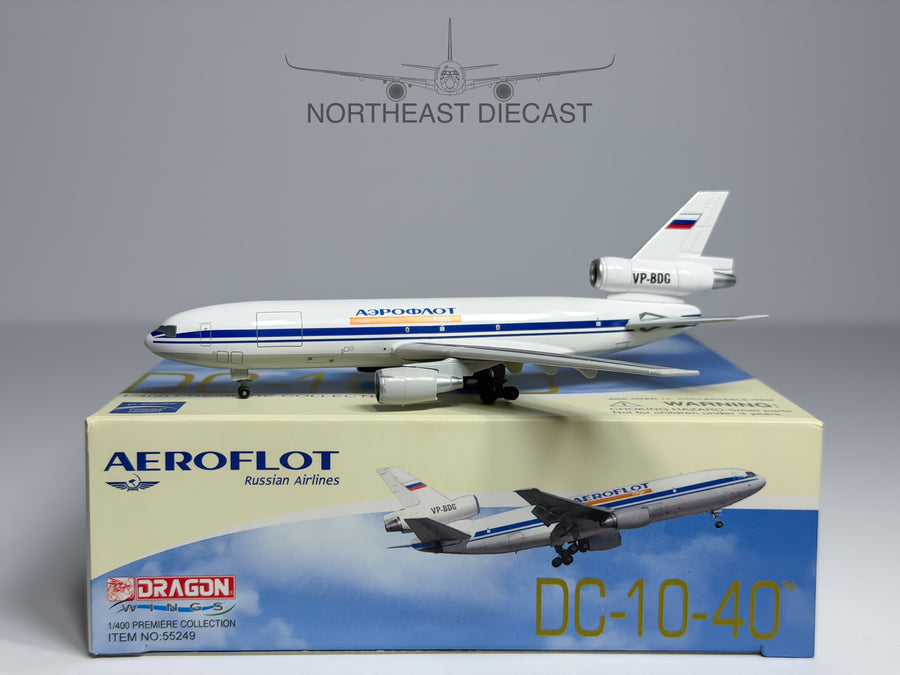 Aeroflot Cargo McDonnell Douglas DC-10-40F 1:400 Dragon Wings VP-BDG (55249)