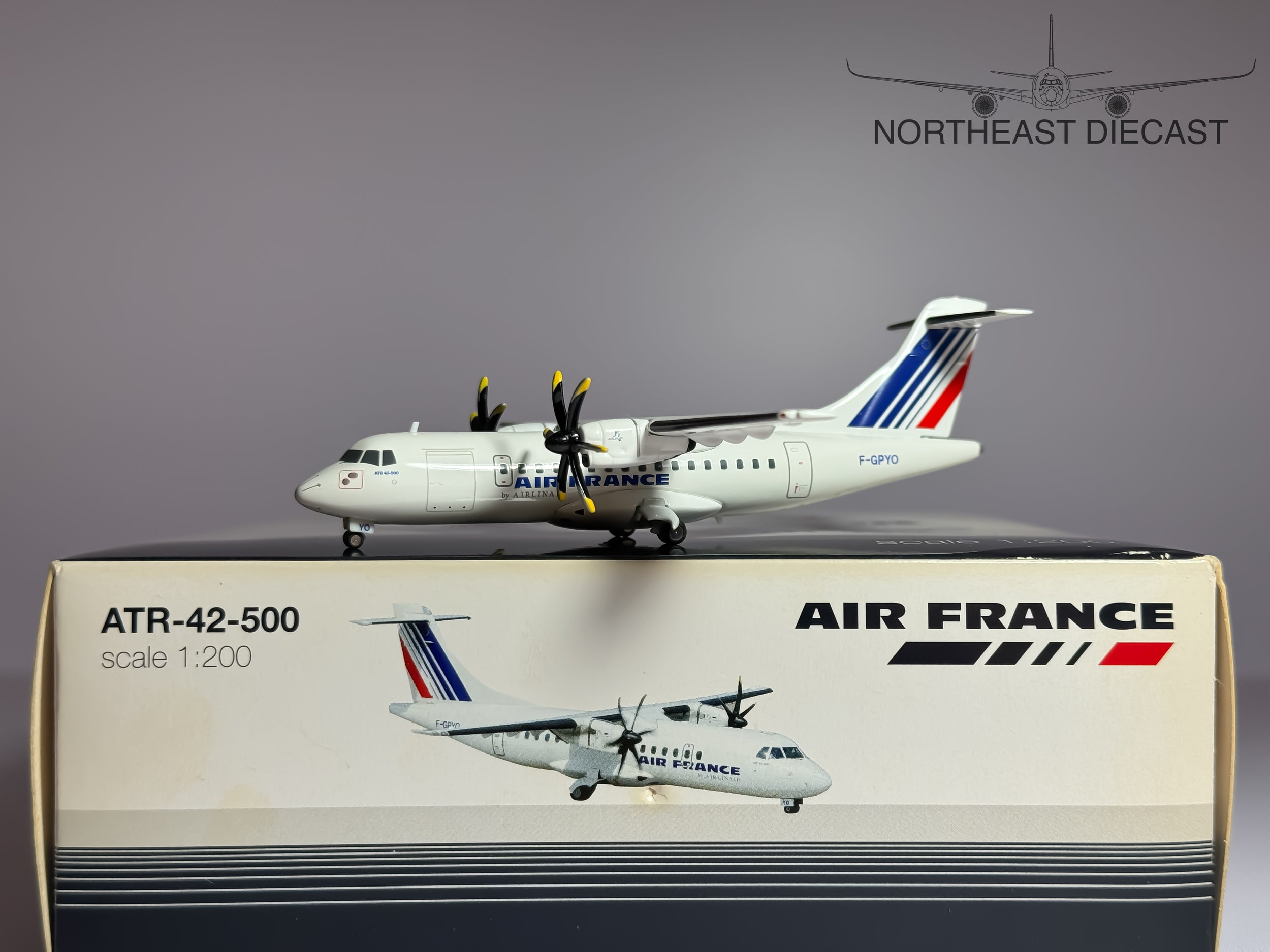 Air France ATR 72-500 1:200 Herpa F-GPYO (552608)