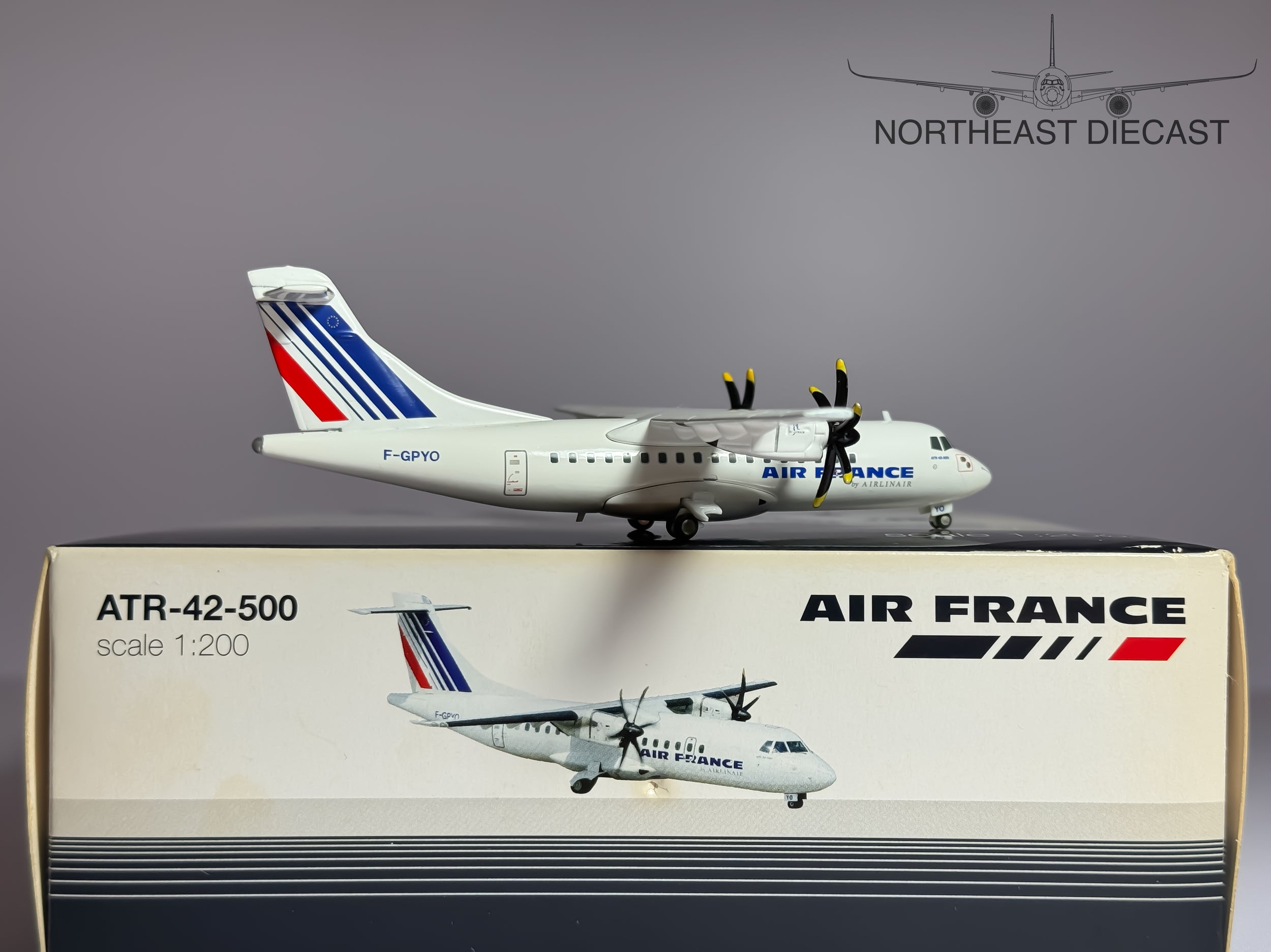 Air France ATR 72-500 1:200 Herpa F-GPYO (552608)