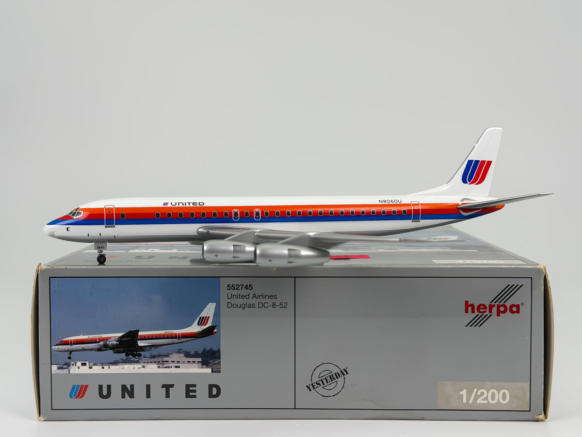 United Airlines Douglas DC-8-50 1:200 Herpa N8060U (552745)