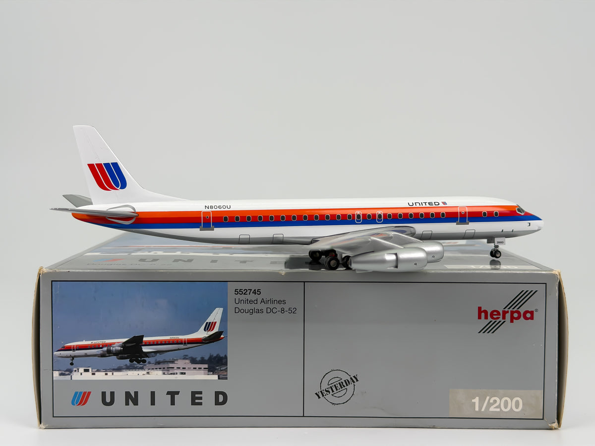 United Airlines Douglas DC-8-50 1:200 Herpa N8060U (552745)