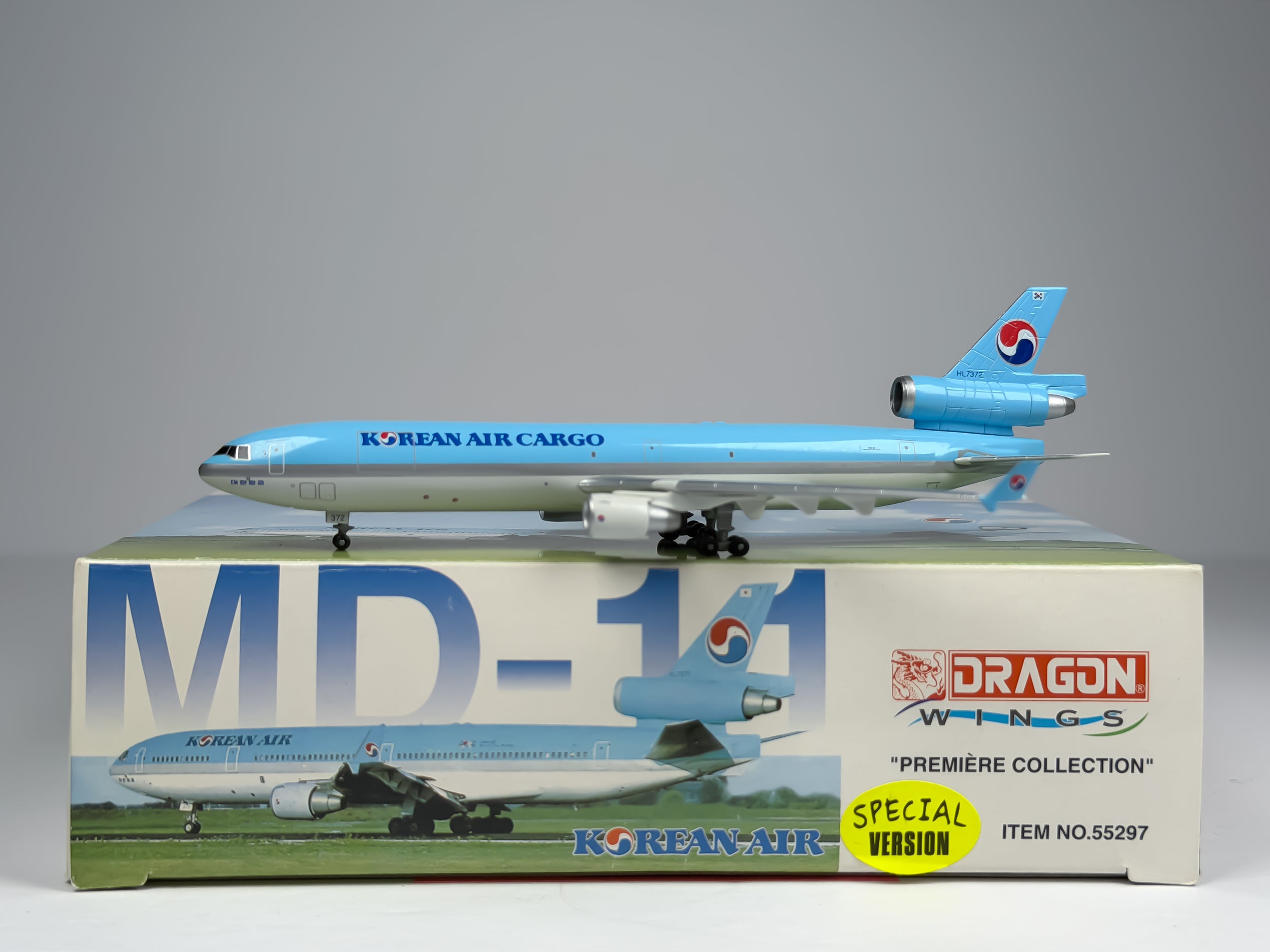 Korean Air McDonnell Douglas MD-11 1:400 Dragon Wings HL7371 (55297)