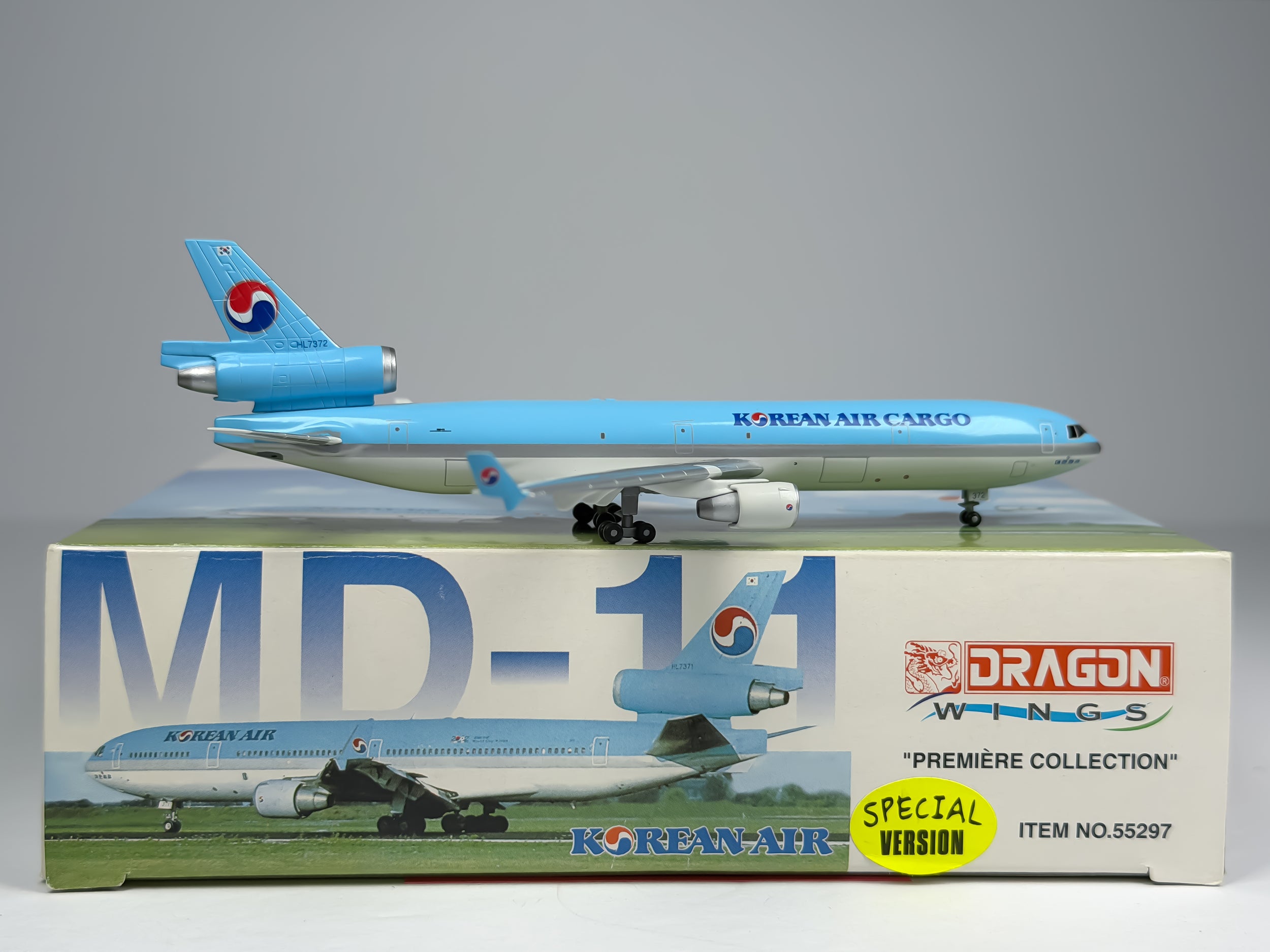 Korean Air McDonnell Douglas MD-11 1:400 Dragon Wings HL7371 (55297)