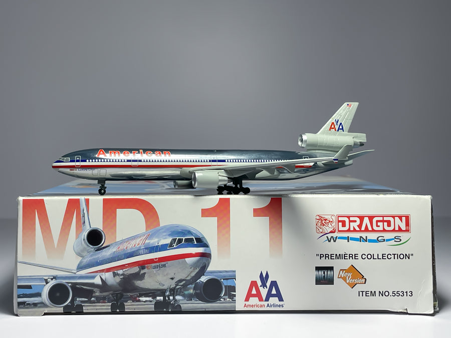 American Airlines McDonnell Douglas MD-11 1:400 Dragon Wings N1758B (55313)