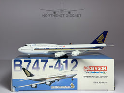 Singapore Airlines Boeing 747-400 1:400 Dragon Wings 9V-SMC (55316)