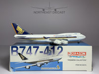 Singapore Airlines Boeing 747-400 1:400 Dragon Wings 9V-SMC (55316)