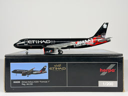 Etihad Airways Airbus A320 1:200 Herpa A6-EIB (553230)