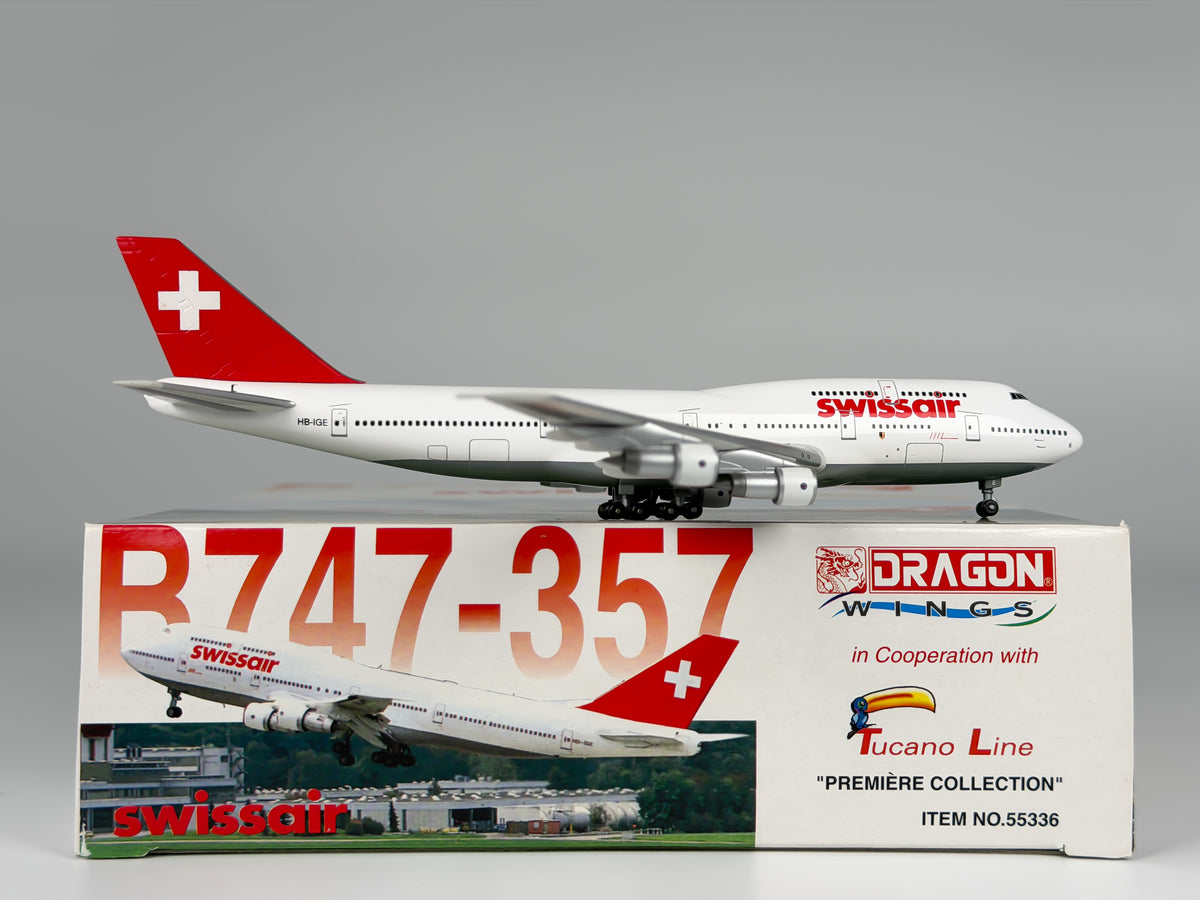 Swissair Boeing 747-300 1:400 Dragon Wings HB-IGE (55336)